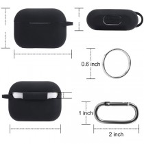 کاور محافظ سیلیکونی مناسب برای هندزفری ایرپاد اپل Apple Airpods Pro Silicone Case