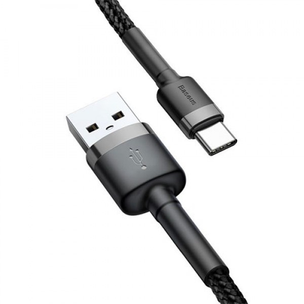 کابل شارژ USB به USB-C باسئوس مدل Cafule Cable طول 1 متر 