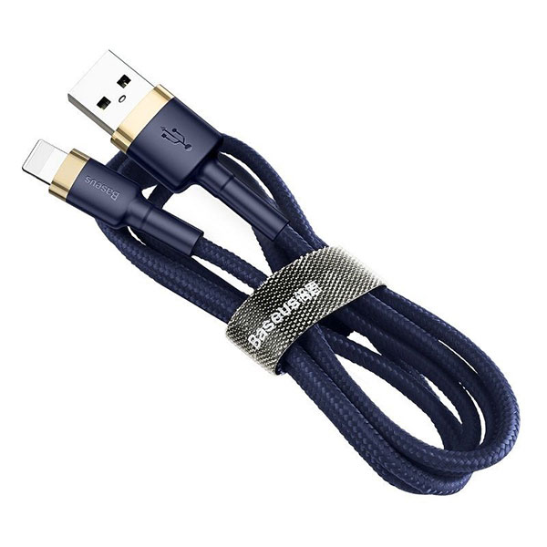 کابل شارژ USB به لایتنینگ باسئوس مدل Cafule Cable طول 1 متر 