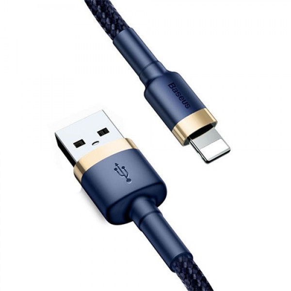 کابل شارژ USB به لایتنینگ باسئوس مدل Cafule Cable طول 1 متر 