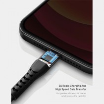 کابل شارژ USB به لایتنینگ انرجیا مدل NyloFlex طول 1.5 متر