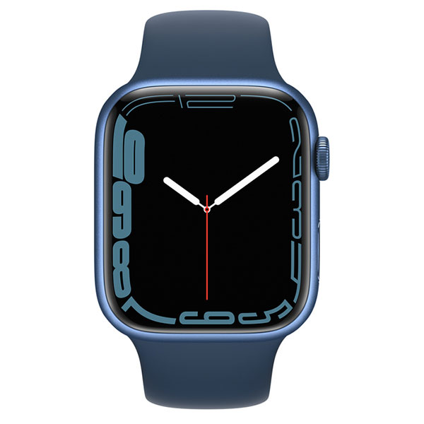 ساعت هوشمند اپل واچ سری 7 مدل 45mm Blue Aluminum With Sport Band 